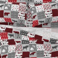 buffalo plaid cheater quilt buffalo quilt moose bear cabin camping buffalo check stripes 