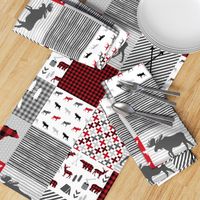 buffalo plaid cheater quilt buffalo quilt moose bear cabin camping buffalo check stripes 