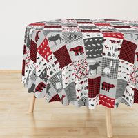 buffalo plaid cheater quilt buffalo quilt moose bear cabin camping buffalo check stripes 