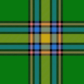 Alberta Province official tartan, 6"