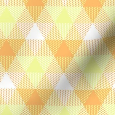 pineapple triangle gingham