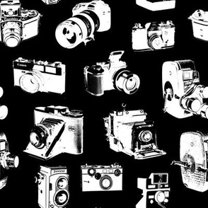 Vintage Cameras - Black