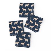 labrador yellow fabric navy blue labrador retriever yellow lab fabric