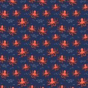 octopus // octopus ocean fabric oceans fabric andrea lauren design