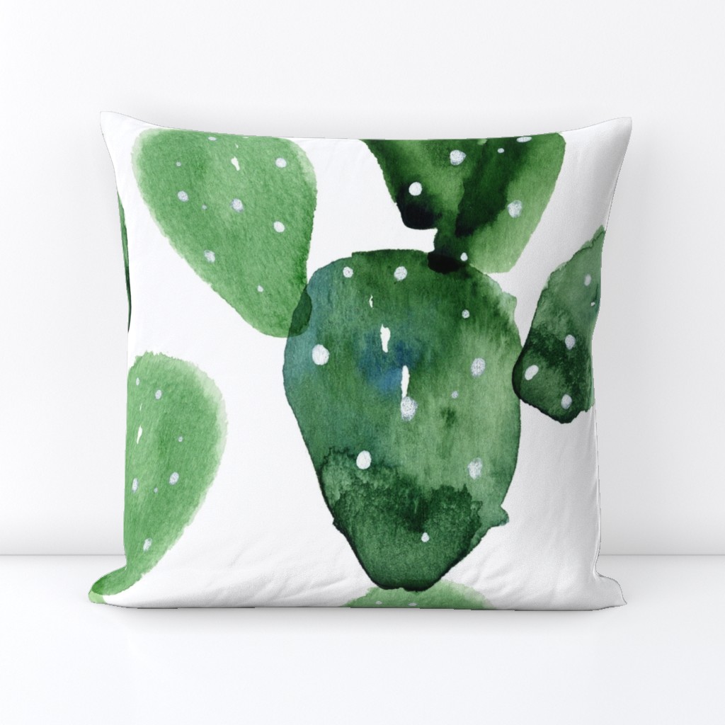 Watercolor Cactus
