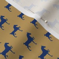 hackney pony (Khaki & Navy)