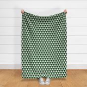 forest green triangle gingham