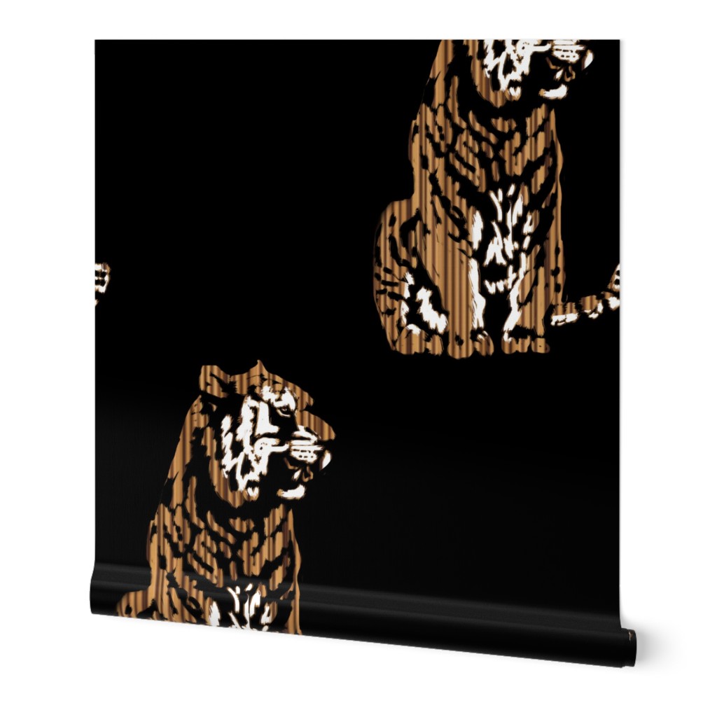 Scratchboard Zebrawood Tiger