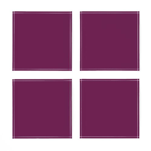 BLQM -  Dark Magenta Grape Solid