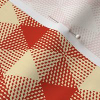 triangle apple gingham