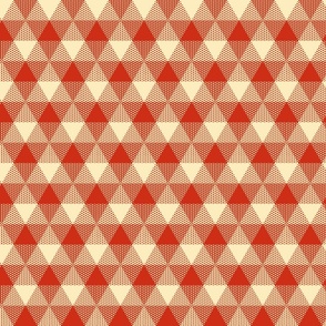 triangle apple gingham