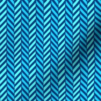 Neon blue Herringbone  // Turquoise chevron // Turquoise Herringbone Chevron // blue and teal chevron