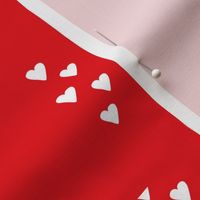 Romantic love and cupid xoxo valentine print red