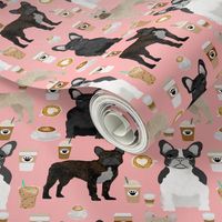 french bulldogs coffee cute frenchies fabric best french bulldog designs