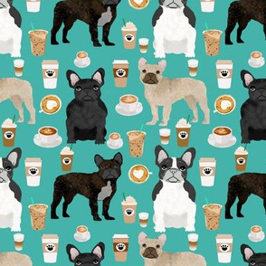 french bulldogs coffee cute frenchies fabric best french bulldog designs