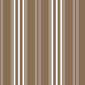 Lars Stripe brown sugar