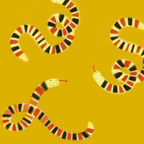 Snakes! Mustard