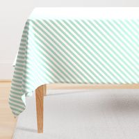 aqua diagonal stripes