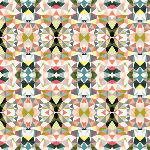 Tropical Garden Tribal SMALL PRINT