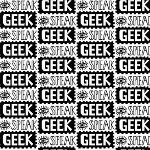 I Speak Geek