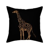 Zebrawood Giraffe for Pillow