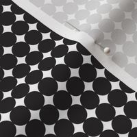 Black on White Circles Dots Spots Graphic _Miss Chiff Designs