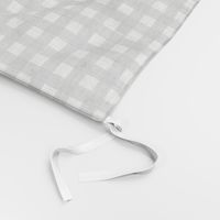 Traditional Classic Check Gingham || White and Gray grey Neutral Home Decor Tartan _ Miss Chiff designs