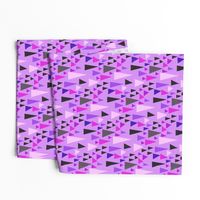 Christmas Tree Giftwrap Purple