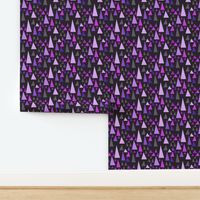 Christmas Tree Giftwrap Purple