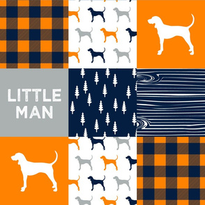Little Man || custom orange coonhound