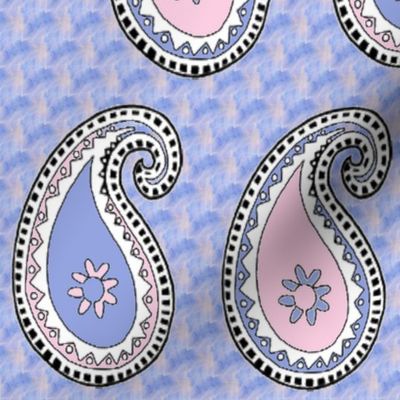 Pastel Paisley Fat Quarter