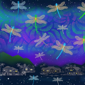 Aurora Dragonfly Night Manoa
