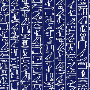 Papyrus of Ani // Dark Blue // Small 
