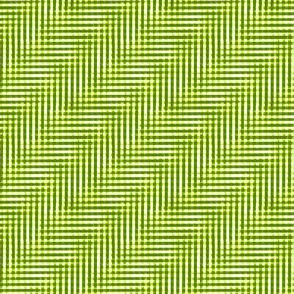 ferny green glitchy plaid 