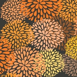 Orange Mums