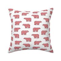 Red Gingham Bears // Sylvan Shoppe Collection