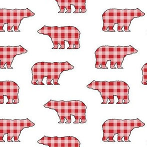 Red Gingham Bears // Sylvan Shoppe Collection