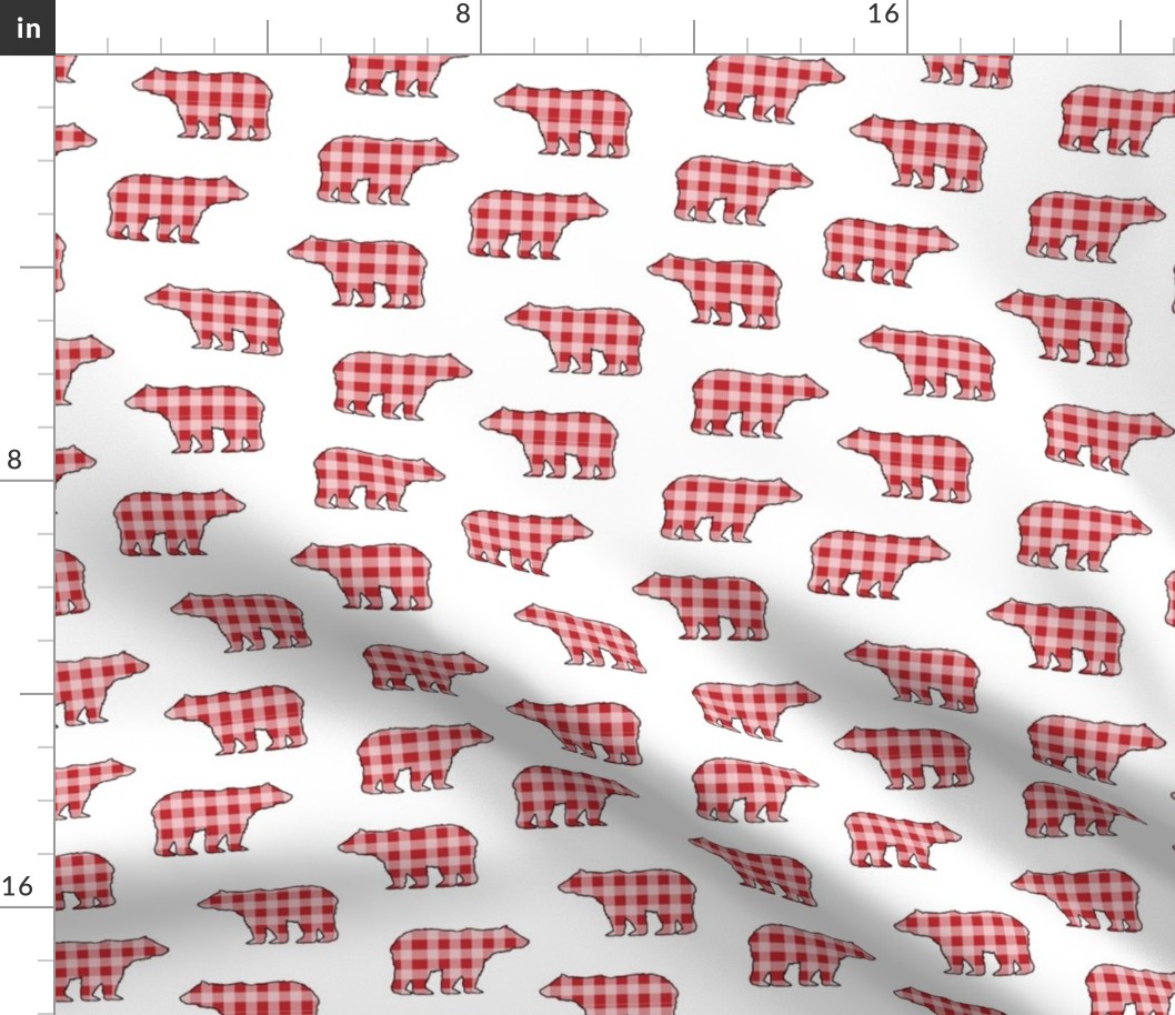 Red Gingham Bears // Sylvan Shoppe Collection