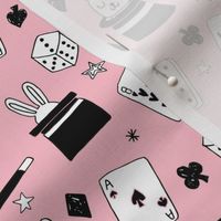 magic show // pink magic fabric magician kids baby design cute novelty design by andrea lauren