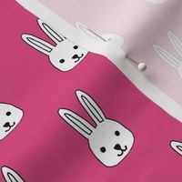 white rabbits // pink rabbits fabric best bunny rabbit design rabbits fabric easter 