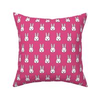 white rabbits // pink rabbits fabric best bunny rabbit design rabbits fabric easter 