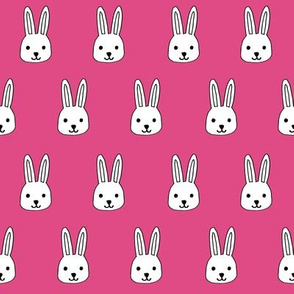 white rabbits // pink rabbits fabric best bunny rabbit design rabbits fabric easter 