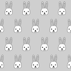white rabbits // grey rabbit collection cute rabbits fabric best white rabbits easter fabric cute bunnies