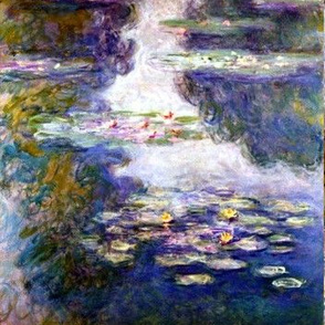 Waterlilies Nympheas Paysage D Eau Claude_Monet