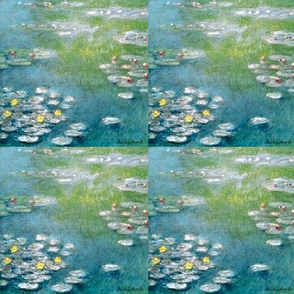 Waterlilies in Pond