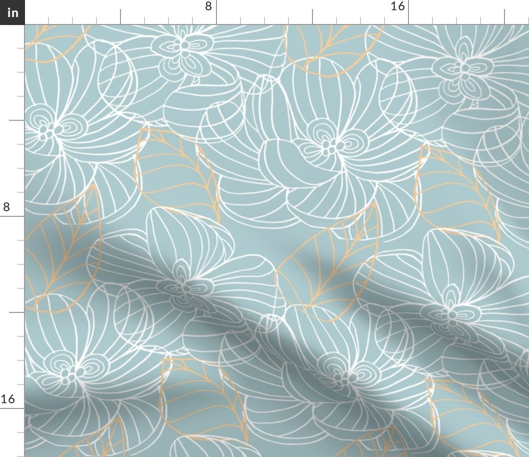 Malibu Floral (Medium-sized Print)