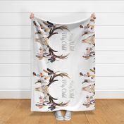 Stay Wild My Child Quote Blanket 1 Yard