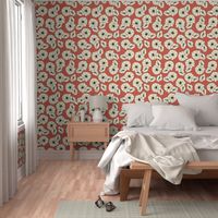 Retro flower pattern 007