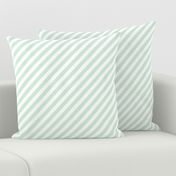 mint diagonal stripes