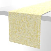 soft yellow lace